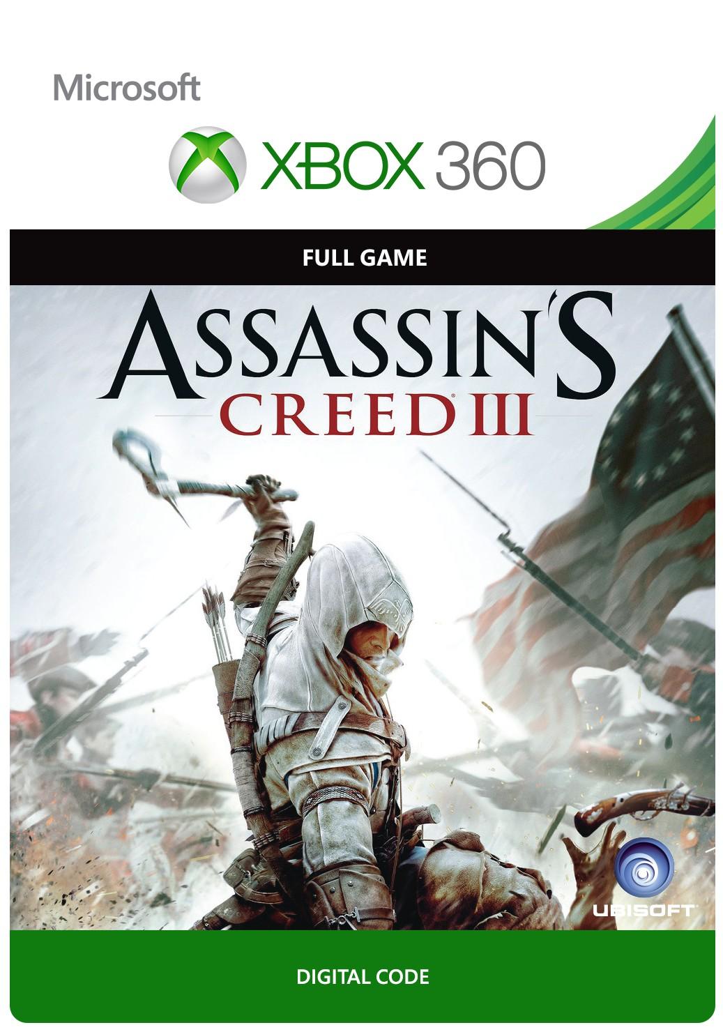 Assassin's Creed III [kod aktywacyjny] Xbox 360
