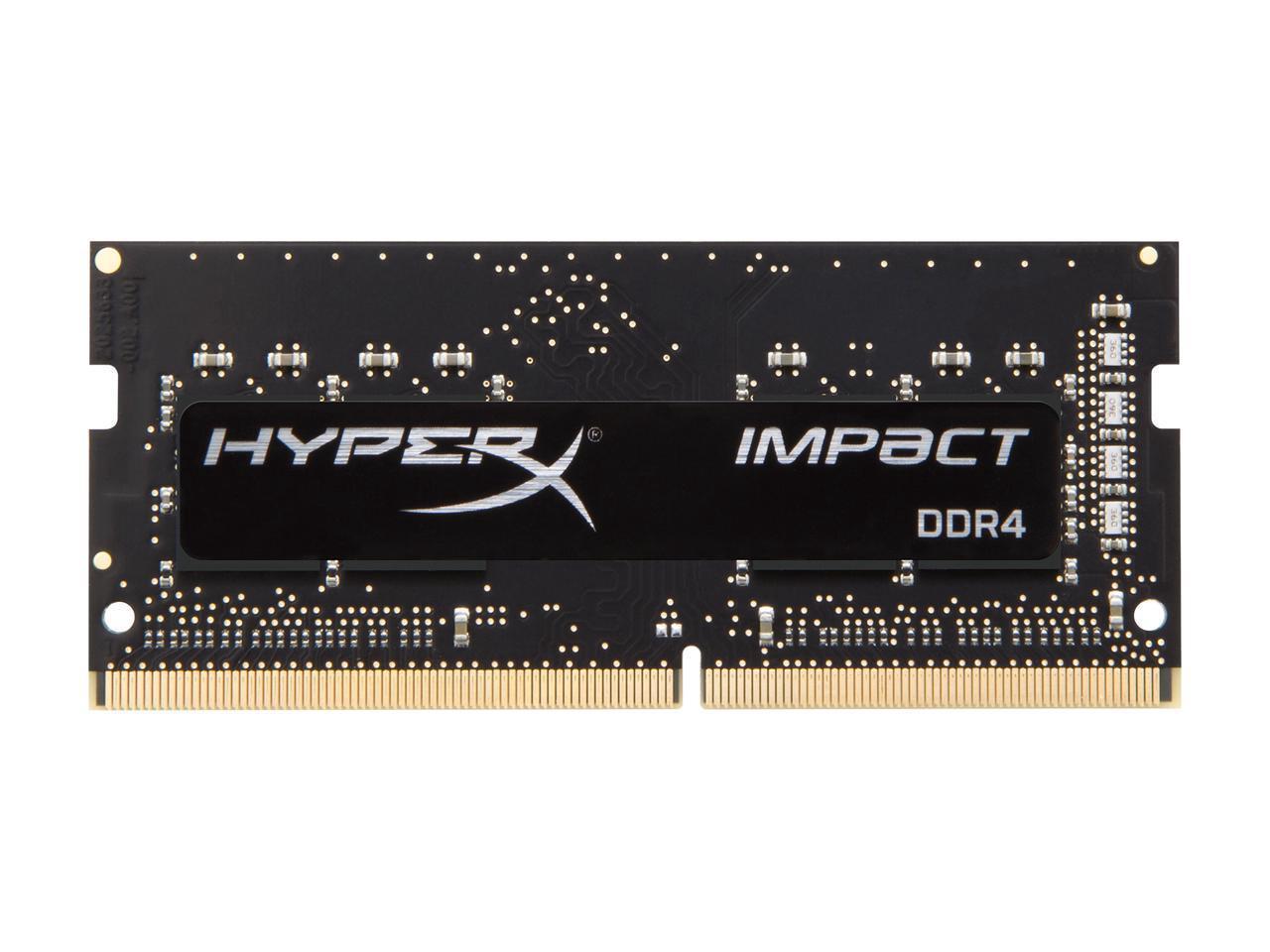 Pamięć HyperX Impact DDR4 8GB 2666CL15 SO-DIMM Czarny