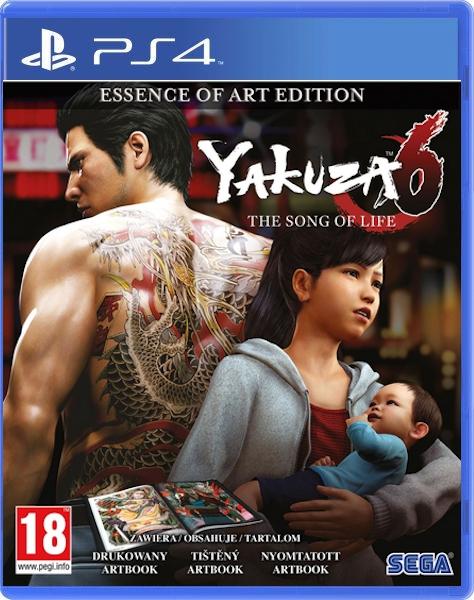 Yakuza 6: The Song of Life - Essence of Art Edition Gra na PS4 (Kompatybilna z PS5)