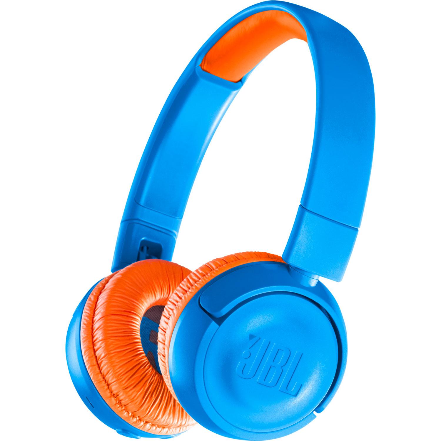 Słuchawki bezprzewodowe JBL JR300BT (niebieski)