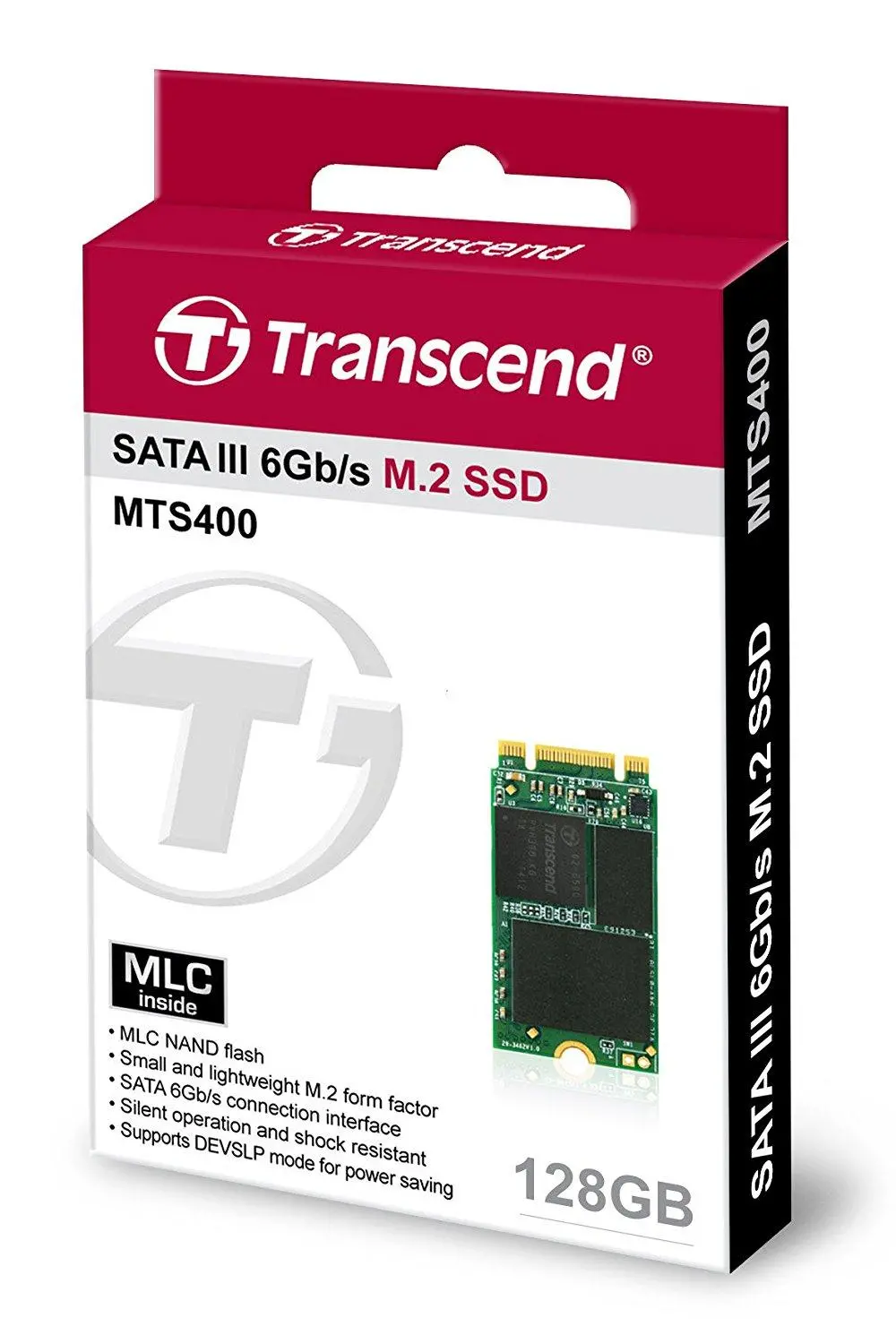 Dysk Transcend MTS400 128GB M.2 SATA III