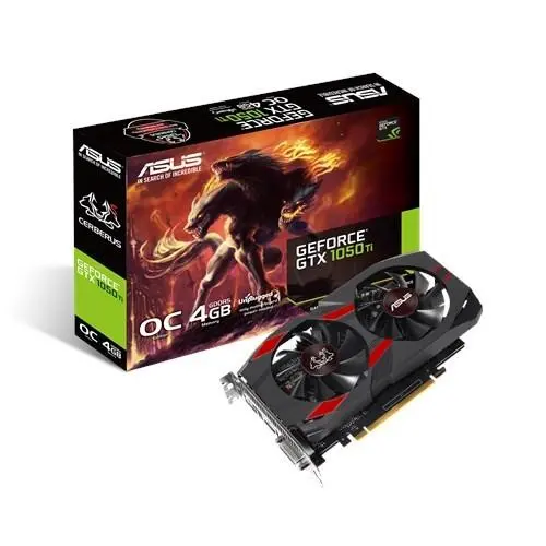 Karta graficzna ASUS Cerberus GeForce GTX 1050 Ti OC 4GB GDDR5 128bit