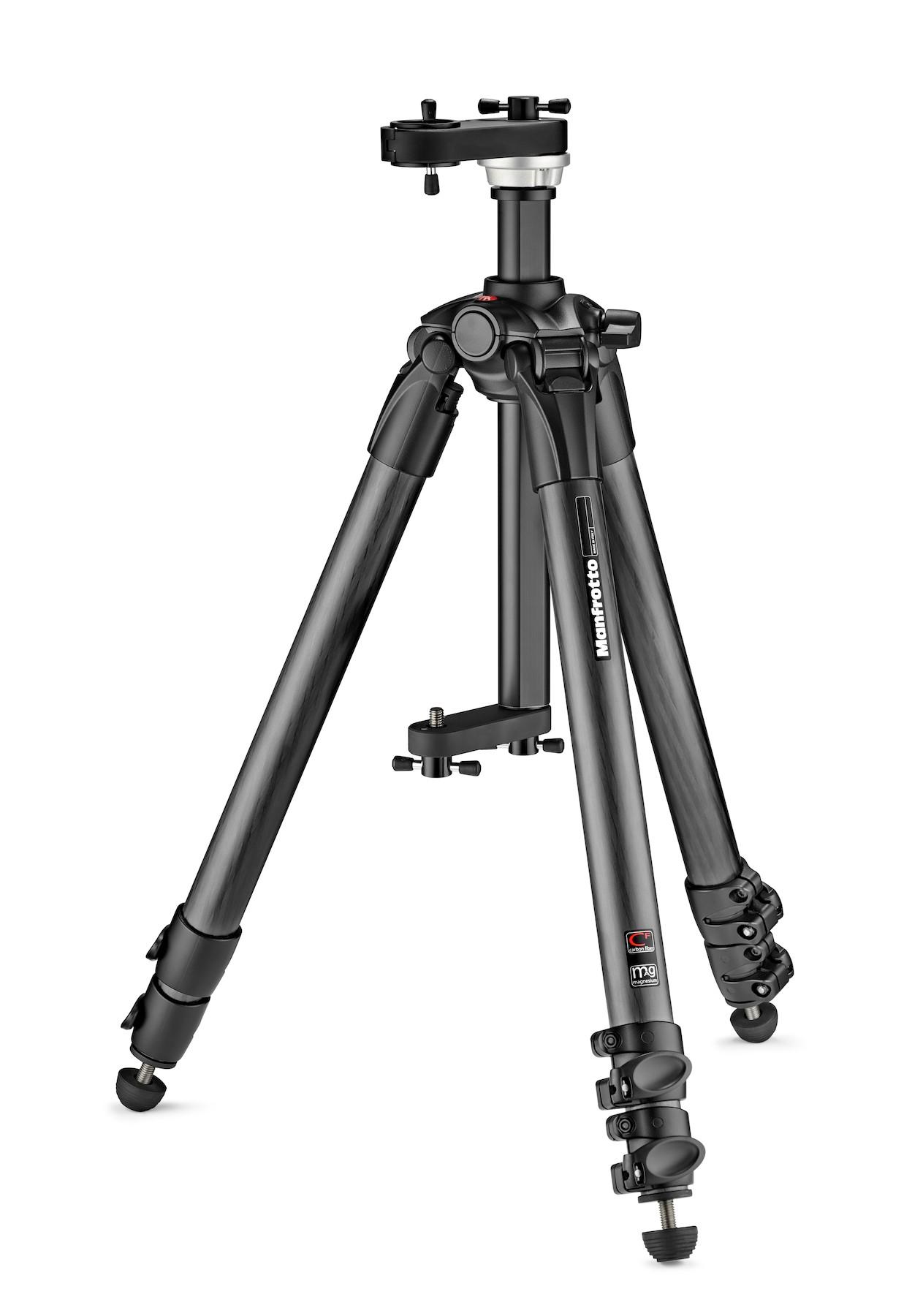 Manfrotto VR 360 Statyw Carbon 3 sekcje z gniazdem na wysięgnik