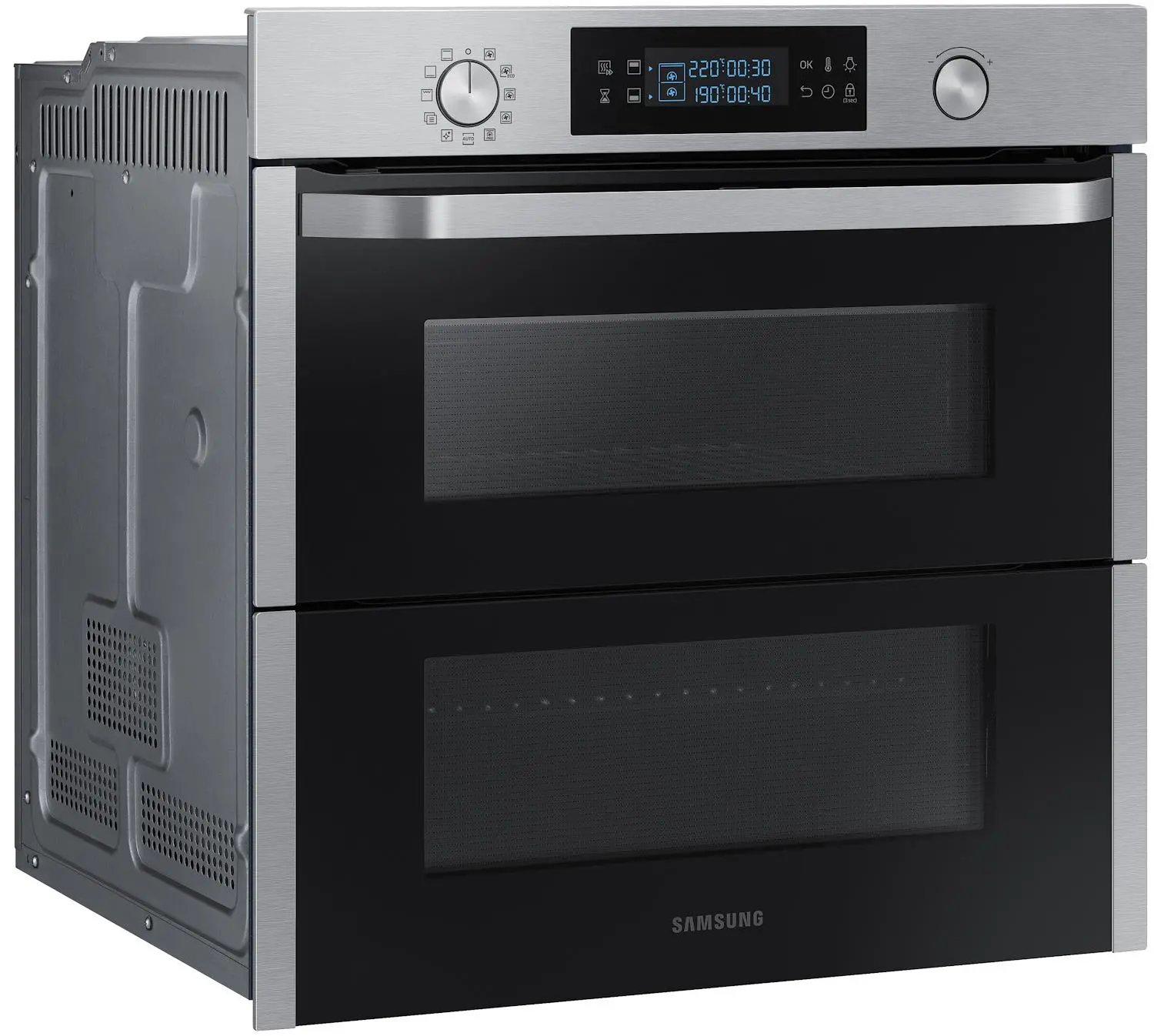 Piekarnik elektryczny Samsung Dual Cook Flex NV75N5641RS Termoobieg Srebrny