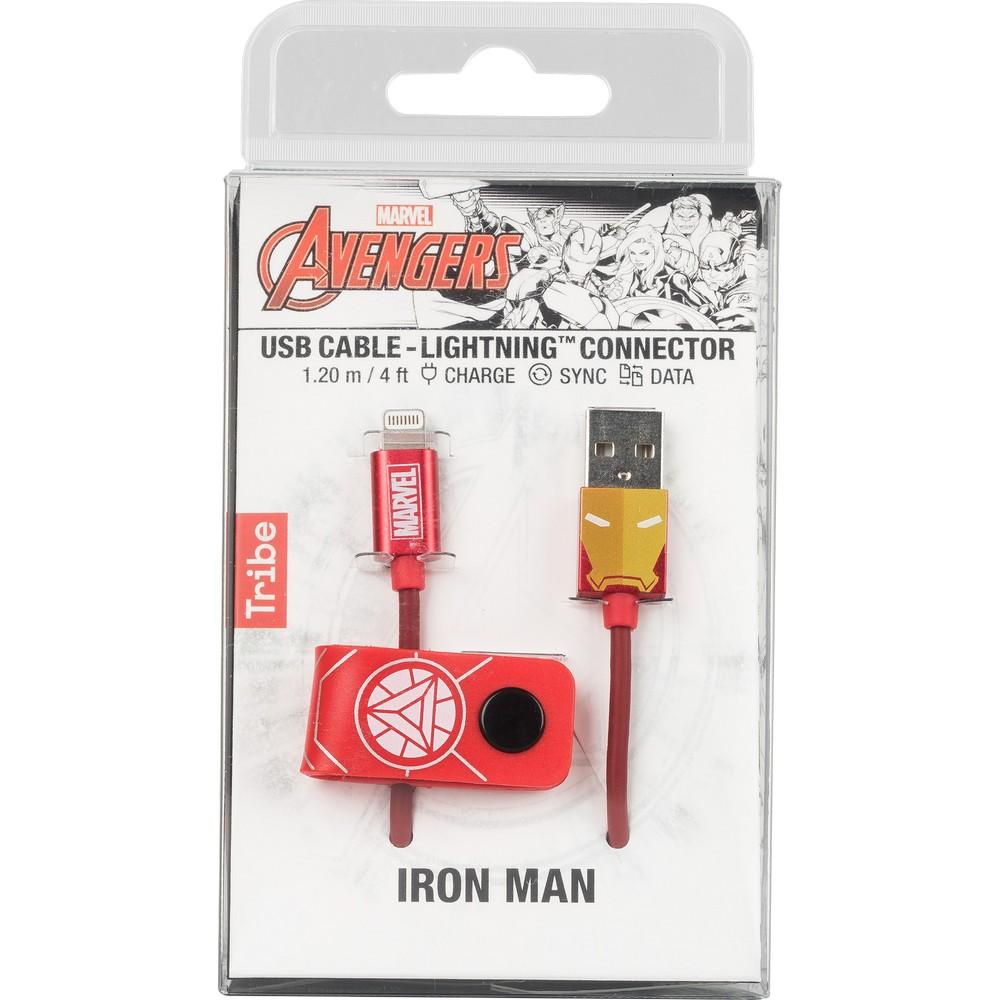 Kabel Tribe CLR21604 Marvel kabel lightning Mfi 120 cm Iron Man