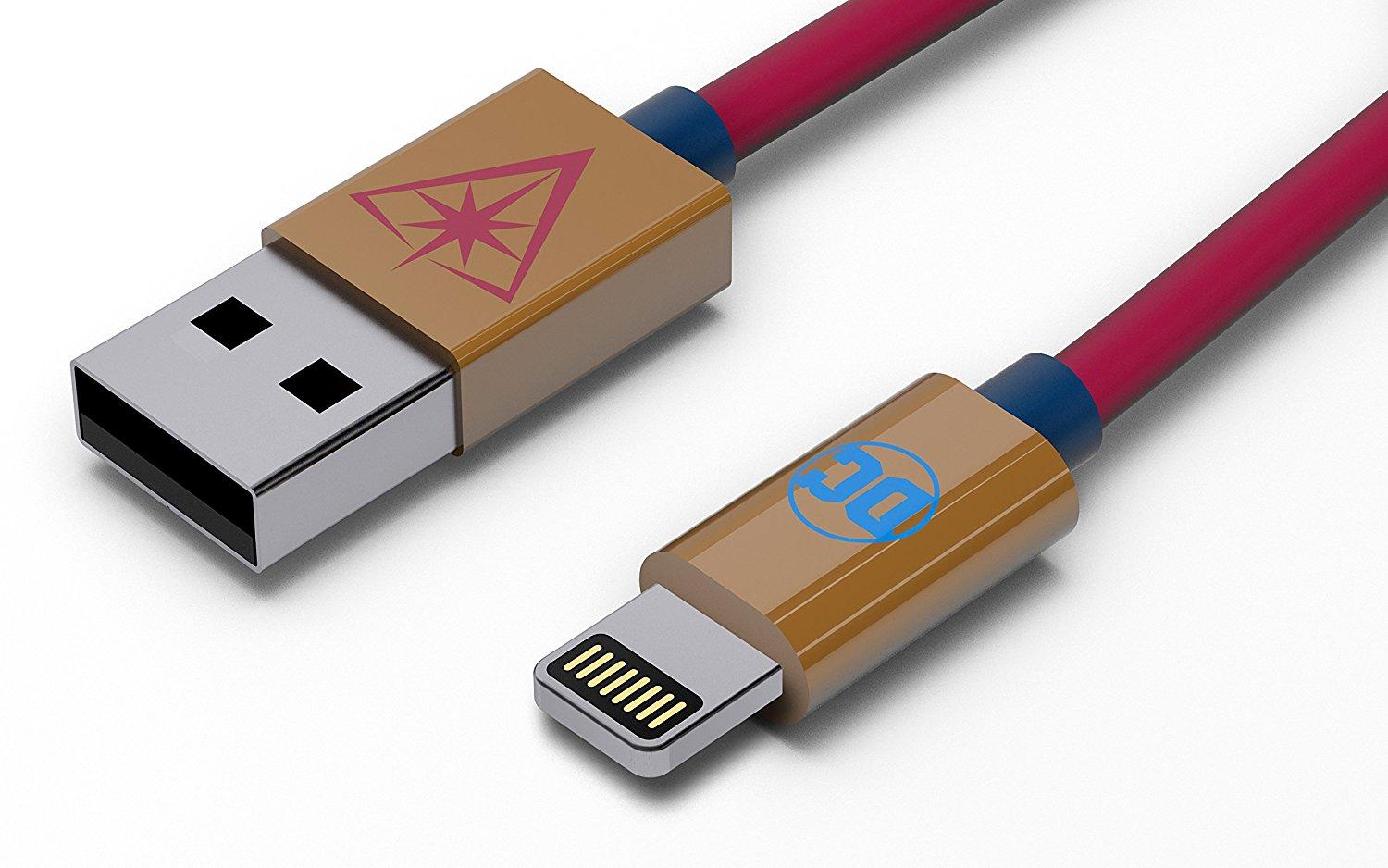 Kabel Tribe CLR23303 DC Movie kabel lightning Mfi 120 cm Wonder Woman
