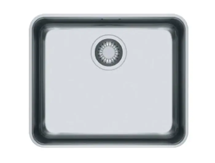 Franke Aton ANX 110-48 Stalowy Srebrny