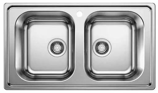 Zlewozmywak Blanco DINAS 8 523377 Stalowy Srebrny