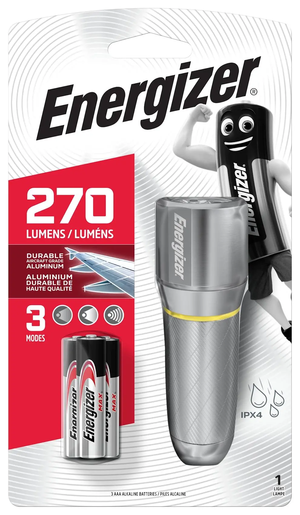 Latarka Energizer Metal Vision HD 3xAAA E300691000/E300691003