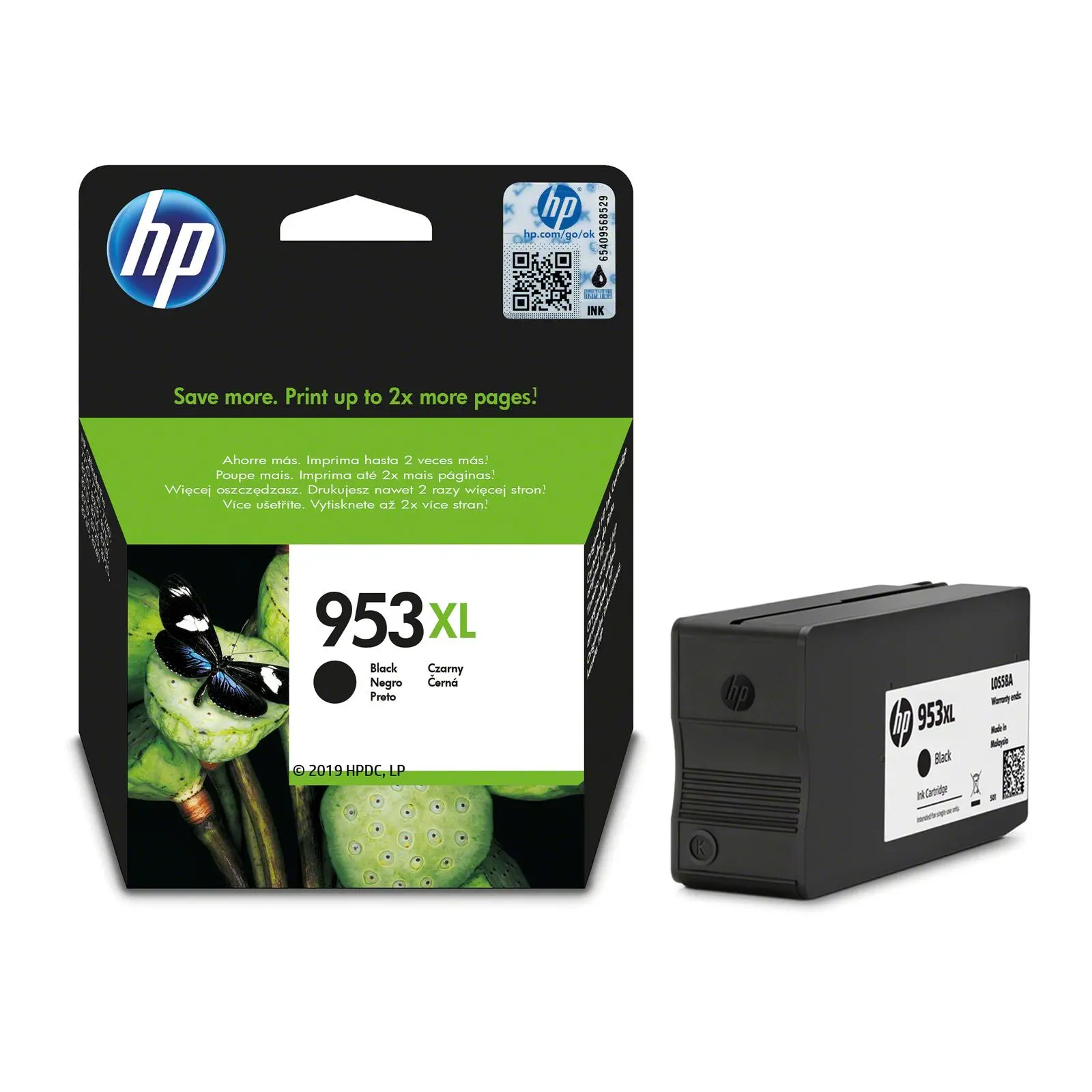 Tusz HP L0S70AE nr 953XL Czarny 42,5 ml