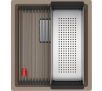 Zlewozmywak Franke Kanon KNG 110-37 Granitowy Cappuccino