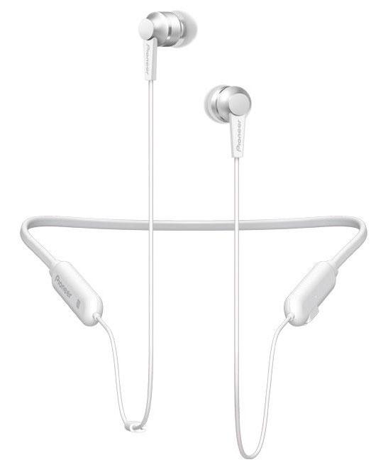 Słuchawki bezprzewodowe Pioneer SE-C7BT-W Dokanałowe Bluetooth 4.1 Biały