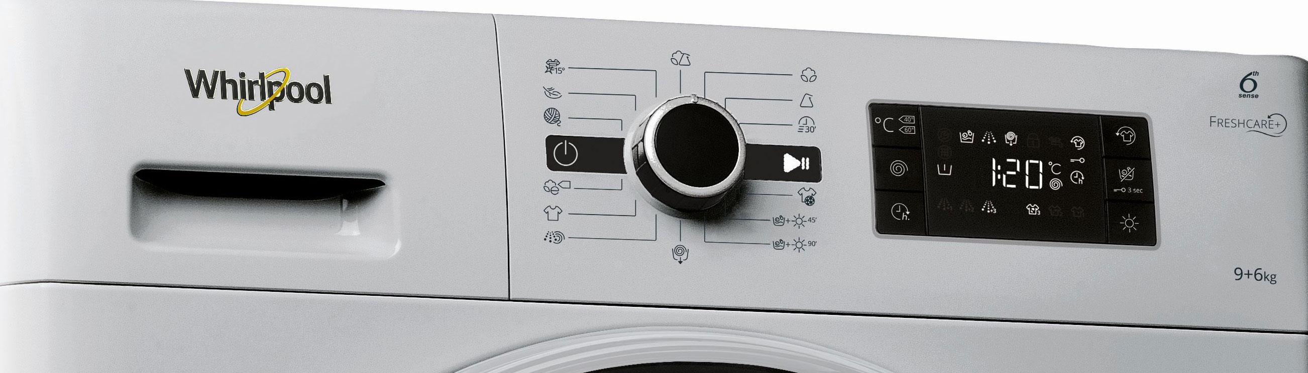 Pralko-suszarka Whirlpool FWDG96148SBS EU
