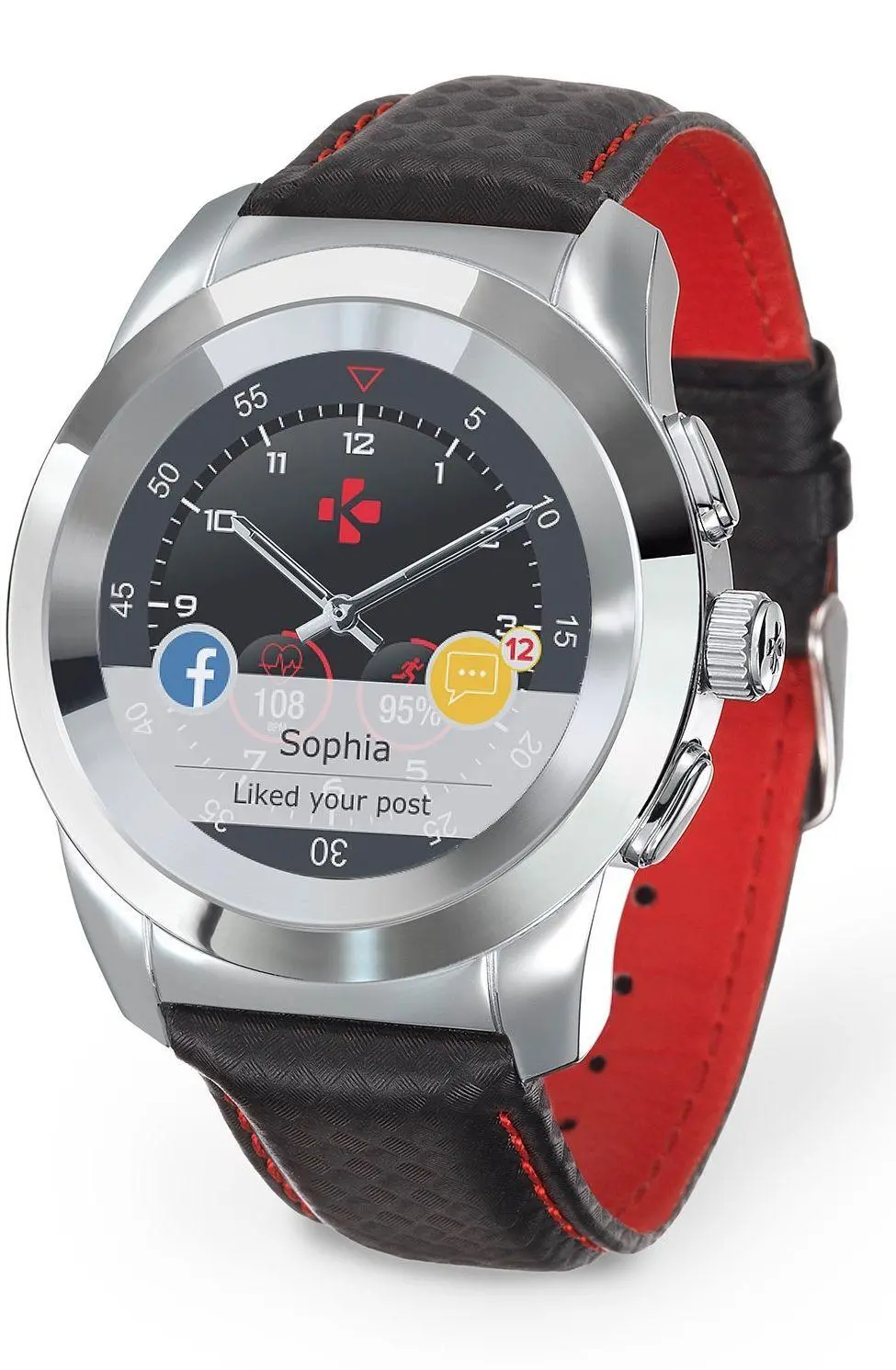 Smartwatch MyKronoz ZeTime Premium 39mm Srebrny