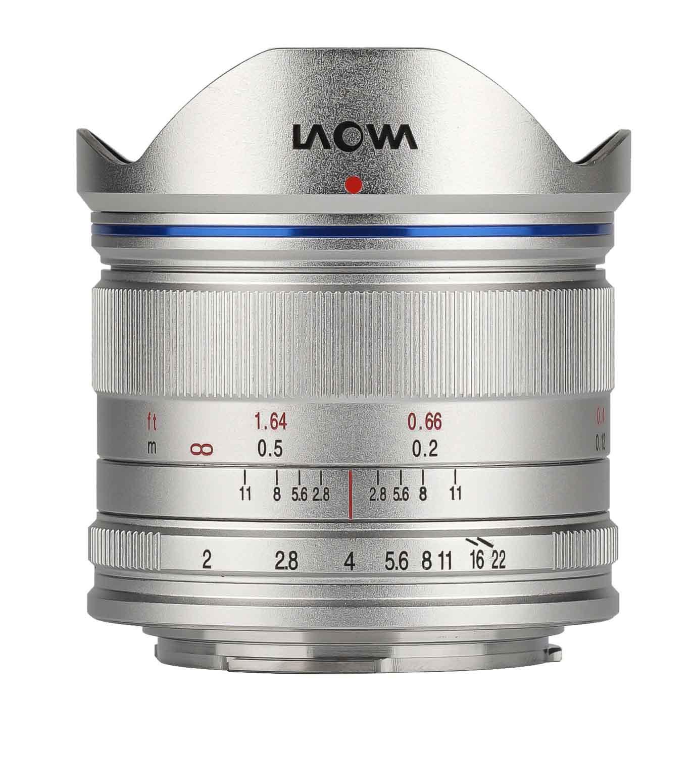 Obiektyw Laowa C-Dreamer Standard 7,5 mm f/2,0 do Micro 4/3 srebrny