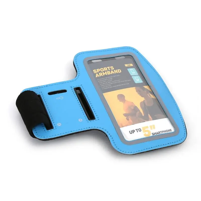 Etui Platinet Sports Armband 42054 Niebieski do 5"