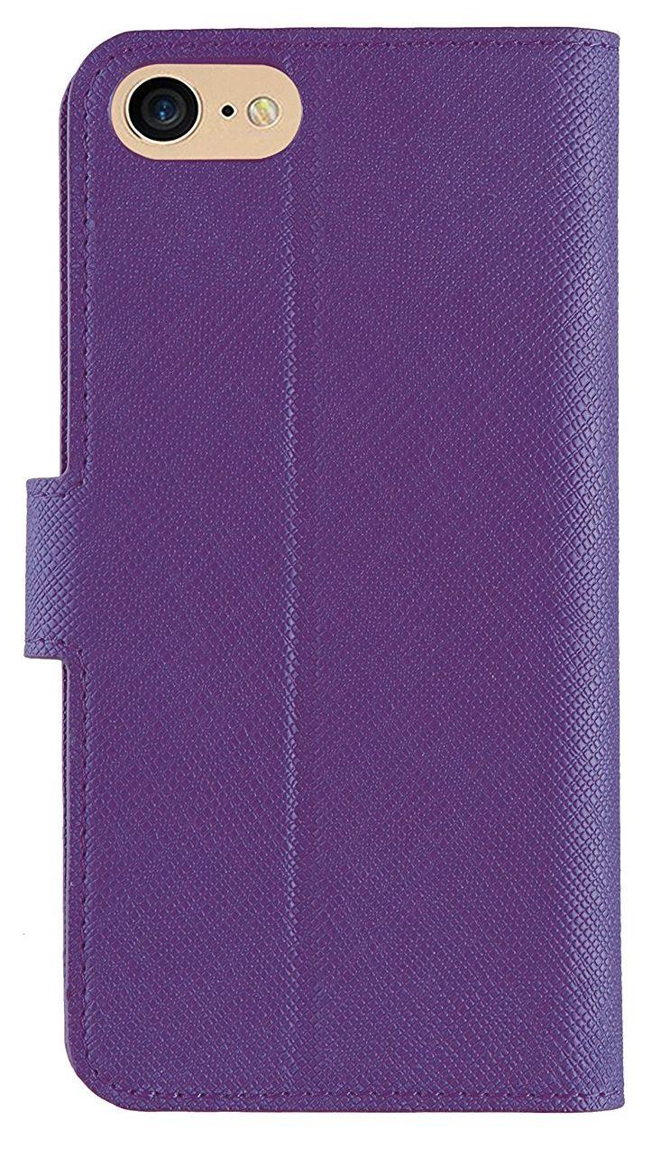 Xqisit Viskan Wallet iPhone 6/6S/7/8 (fioletowy)
