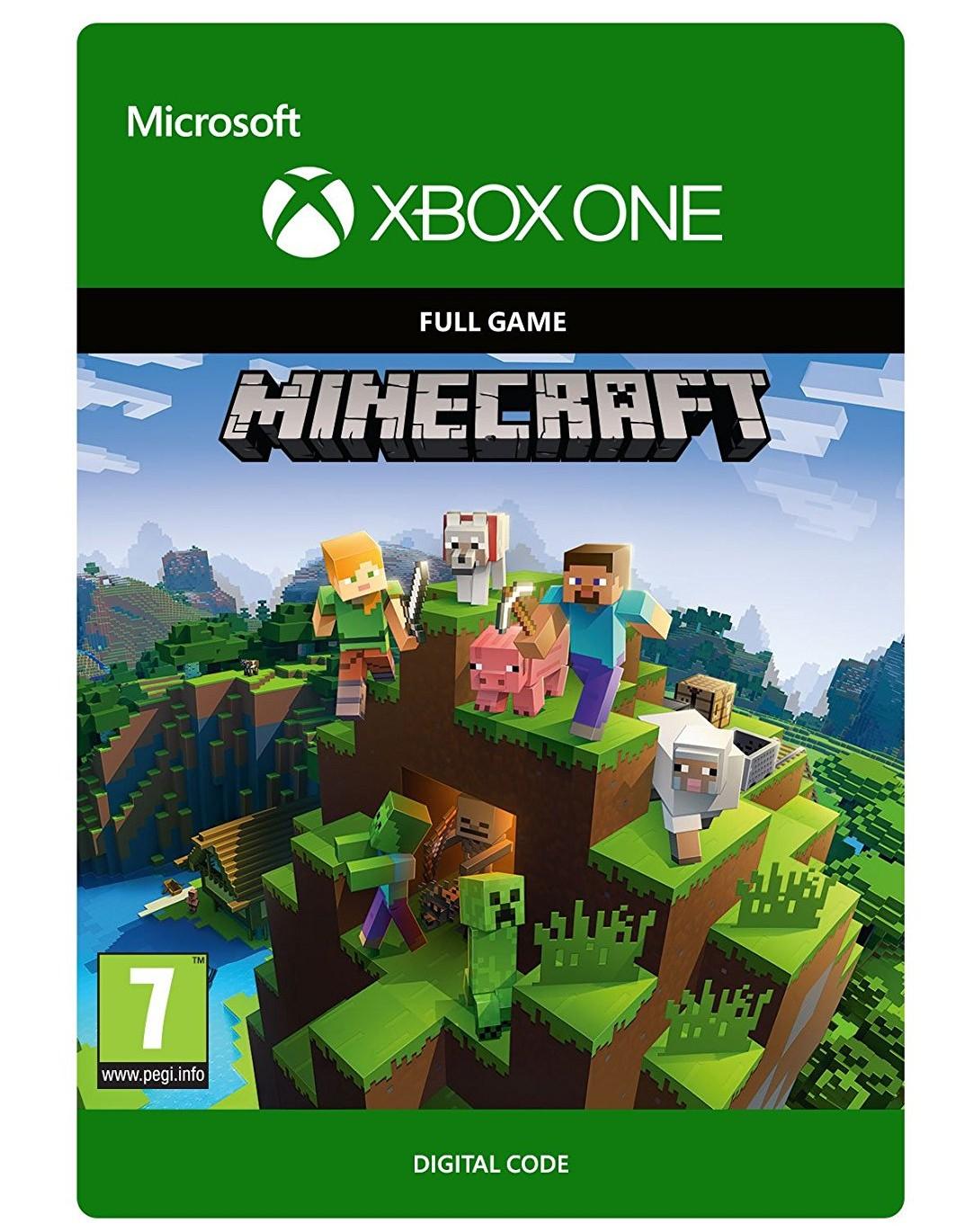 Minecraft [kod aktywacyjny] Gra na Xbox One (Kompatybilna z Xbox Series X/S)