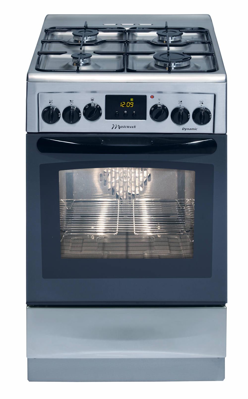 Kuchnia gazowo-elektryczna Mastercook Dynamic KGE 3479 SX