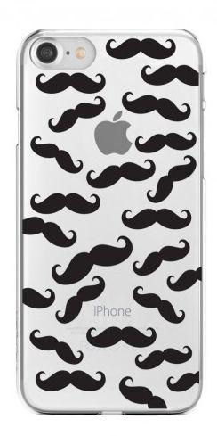 Etui Flavr iPlate Moustaches do iPhone 7/8 (czarny)