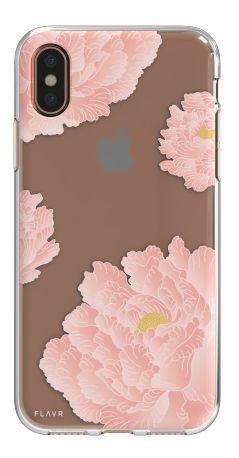 Etui Flavr iPlate Pink Peonies do iPhone X (kolorowy)
