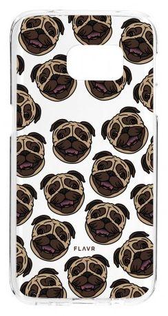 Flavr iPlate Pugs Samsung Galaxy S7 Edge (kolorowy)