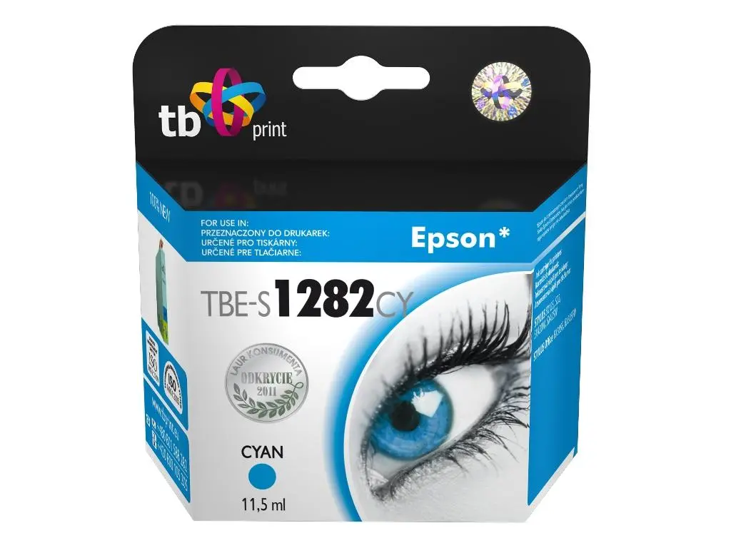 Tusz TB Print TBE-S1282CY (zamiennik T1282) Błękitny 11 ml