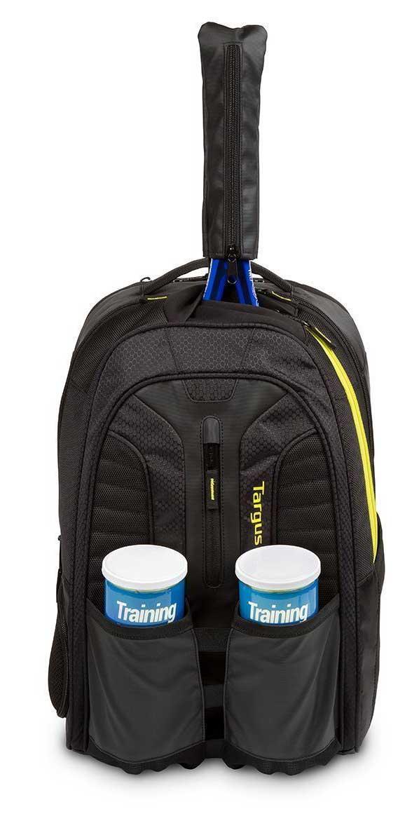 Plecak na laptopa Targus Work + Play Rackets 15,6" (czarno-żółty)