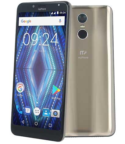 Smartfon myPhone Prime 18x9 (złoty)