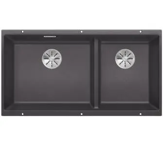 Zlewozmywak Blanco SUBLINE 480/320-U 523585 Granitowy Szarość skały