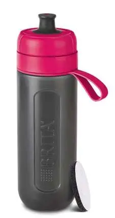 Butelka filtrująca Brita Fill & Go Active 0,6l 1 wkład Różowy