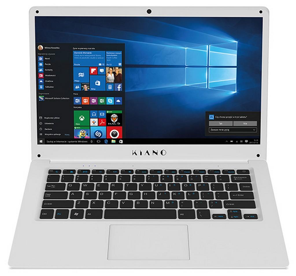 Laptop Kiano SlimNote 14.2 Intel® Celeron™ N3350 4GB RAM 500GB + 32GB Dysk Win10