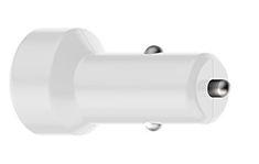 Ładowarka samochodowa Xqisit Car Charger 2,4A (biały)