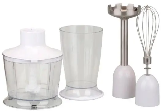 Blender Blaupunkt HBD801WH 1000W Malakser Rozdrabniacz Końcówka do ubijania