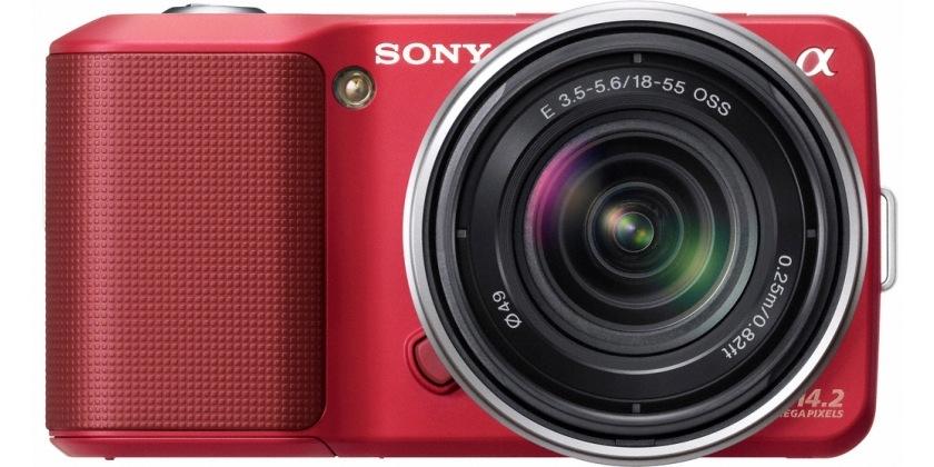 Sony NEX-3 + 18-55mm (czerwony)