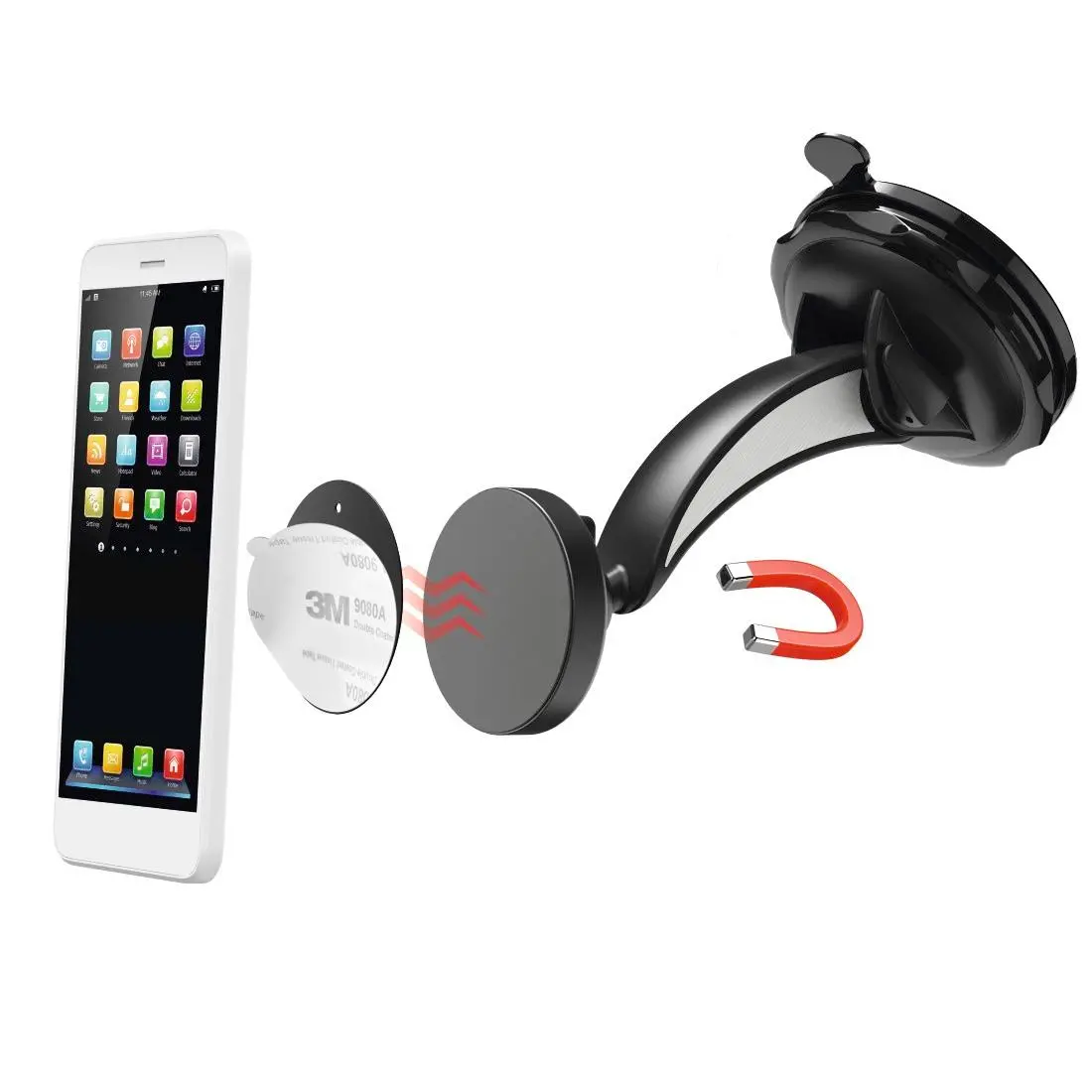 Uchwyt na telefon Hama 178245 Czarny