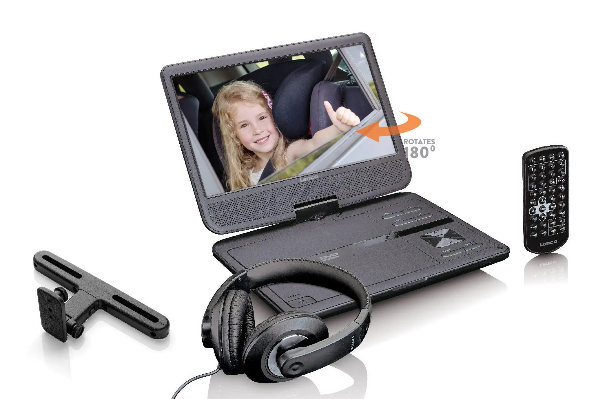 Przenośny odtwarzacz DVD Lenco DVP-1010