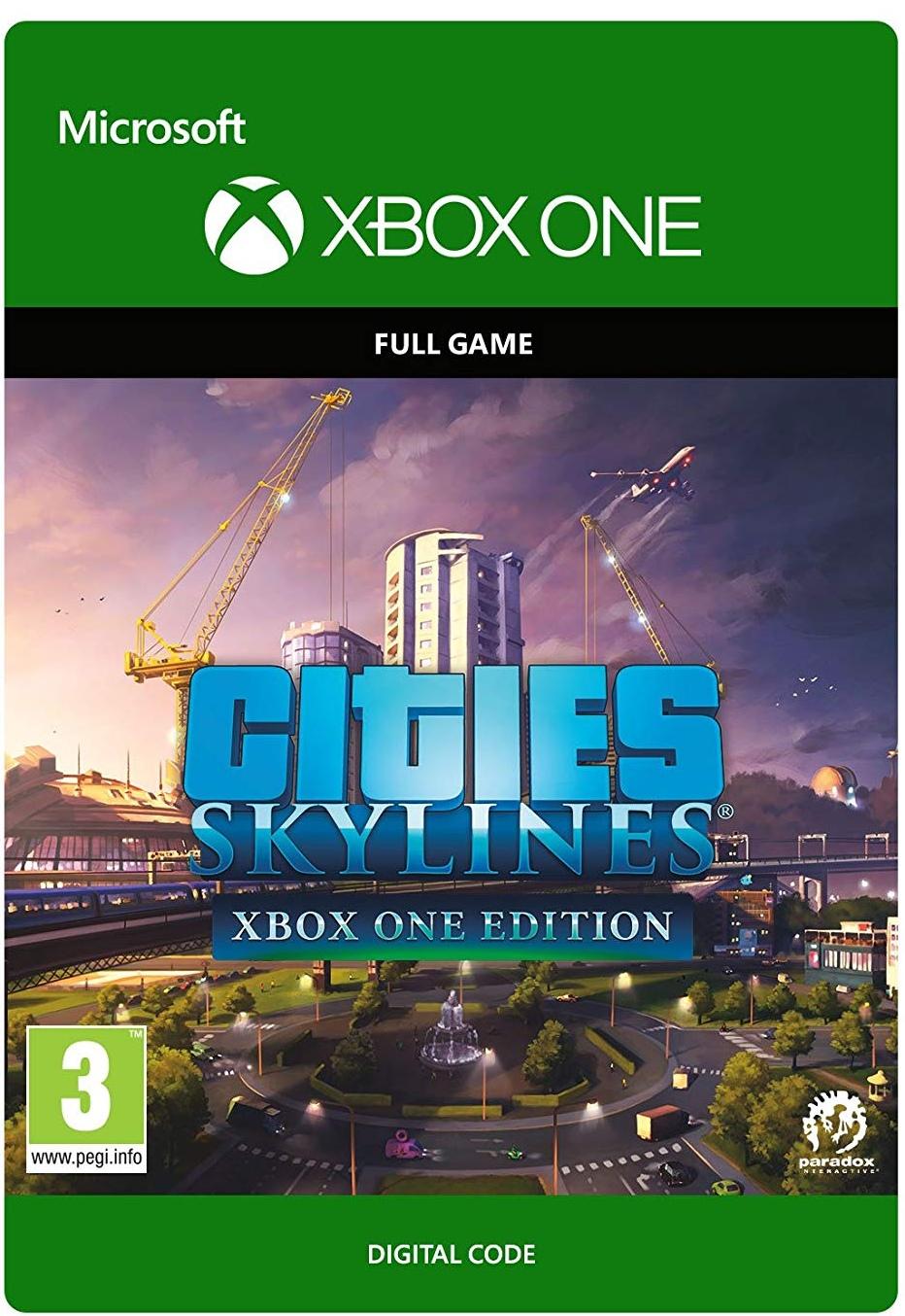 Cities: Skylines - Xbox One Edition [kod aktywacyjny] - Gra na Xbox One (Kompatybilna z Xbox Series X/S)