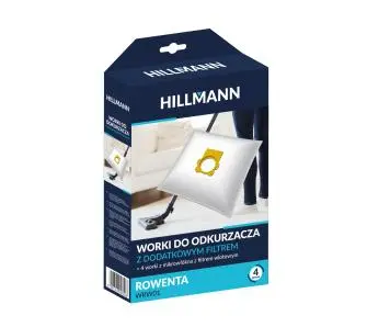 Worki do odkurzacza HILLMANN WRW01 4szt. + filtr
