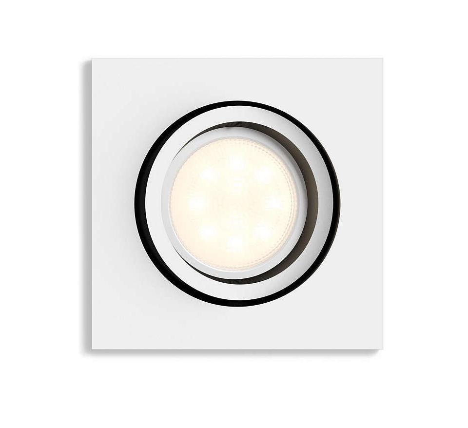 Oświetlenie punktowe Philips Milliskin Hue Recessed White 50421/31/P7