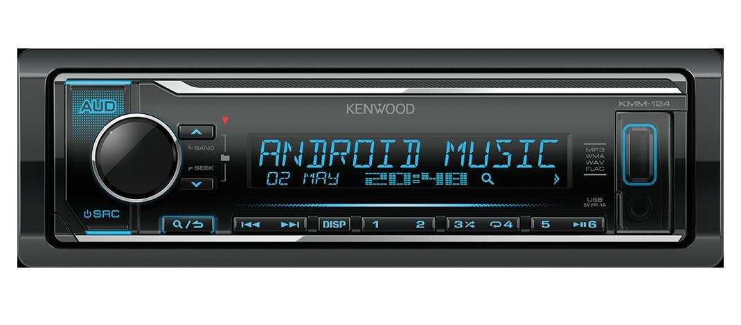 Radioodtwarzacz samochodowy Kenwood KMM-124