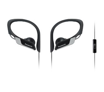 Słuchawki przewodowe Panasonic RP-HS35ME-K Dokanałowe Mikrofon Czarny