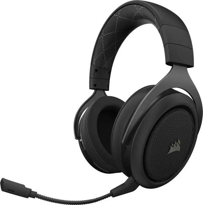 Słuchawki bezprzewodowe z mikrofonem Corsair HS70 Wireless Gaming Headset CA-9011175-EU Nauszne Czarny