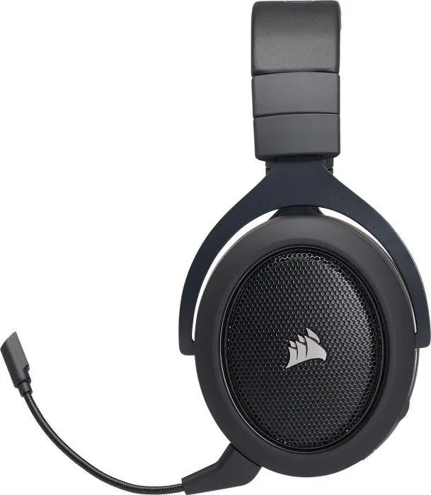 Słuchawki bezprzewodowe z mikrofonem Corsair HS70 Wireless Gaming Headset CA-9011175-EU Nauszne Czarny