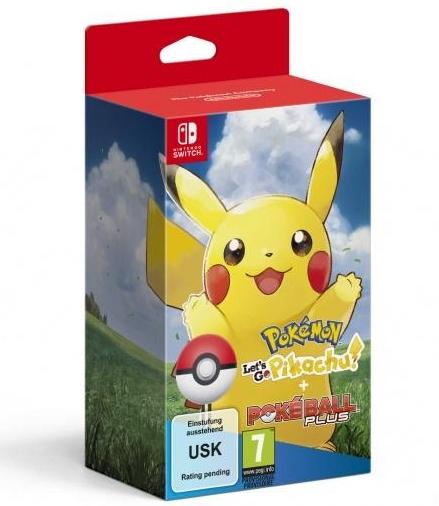 Pokemon Let's Go Pikachu! + Pokeball Plus Nintendo Switch