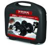 York Fitness Hantle żeliwne gwintowane 2x10kg