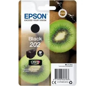 Tusz Epson 202 Claria Premium C13T02E14010 Czarny 6,9 ml