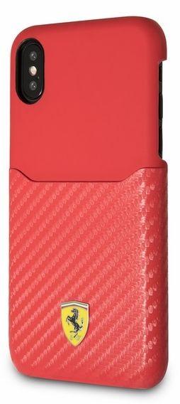 Etui Ferrari FESPAHCPXRE iPhone X (czerwony)