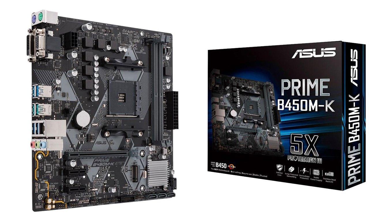Płyta główna ASUS Prime B450M-K