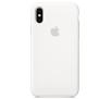 Apple Silicone Case iPhone Xs MRW82ZM/A (biały)